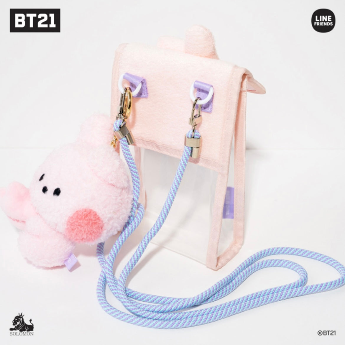 BT21 Chimmy clear PVC bag (new) factory