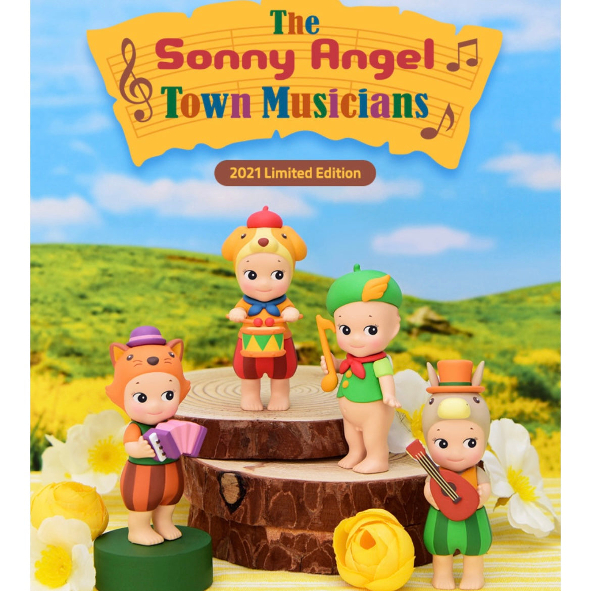 Sonny Angel Town Musicians Mini Figure Blind Box