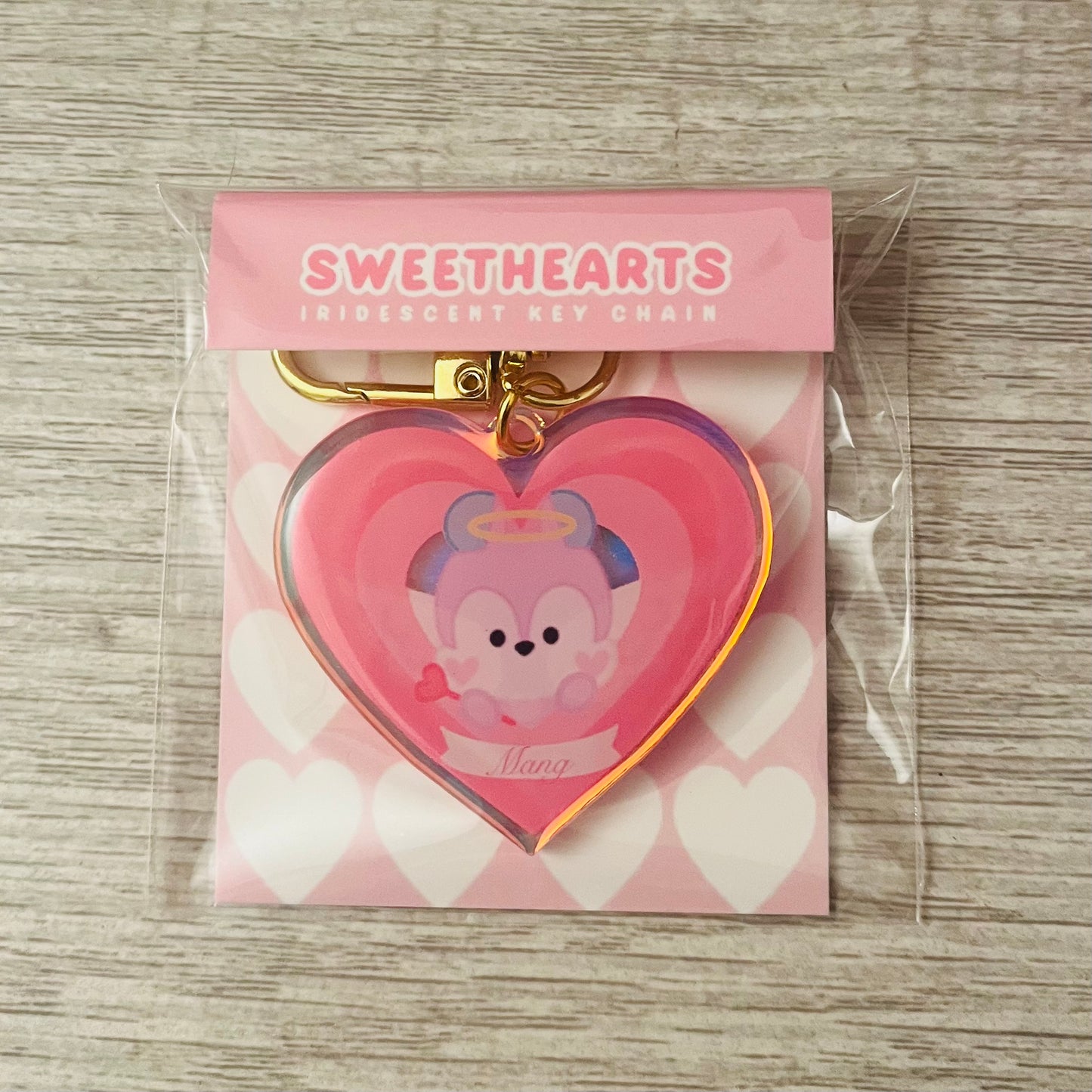 Angel Baby / Sweethearts Iridescent Keychain