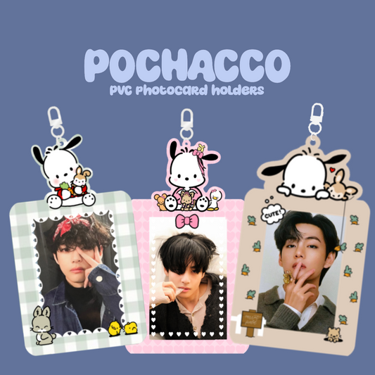 Seoul Sunny Designs Pochacco PVC Photocard Holders