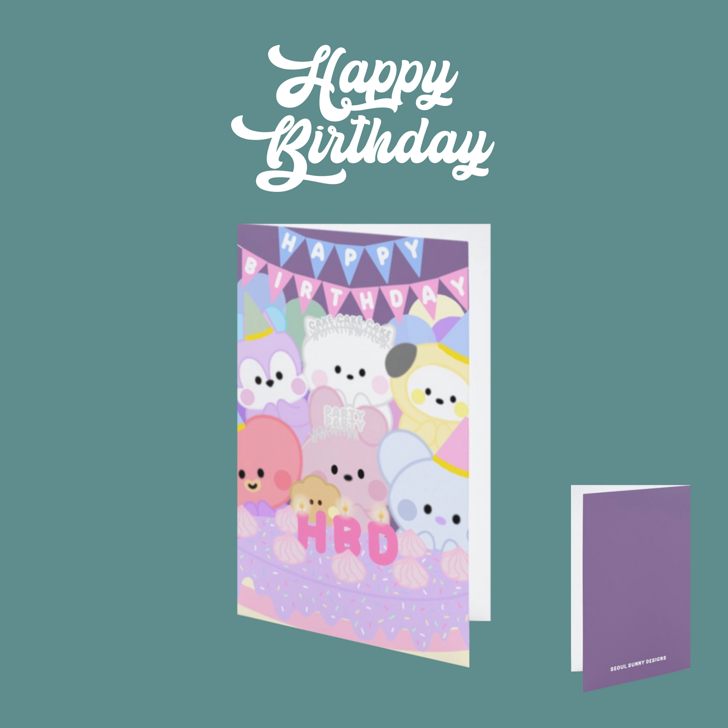 Seoul Sunny Designs Greeting Cards