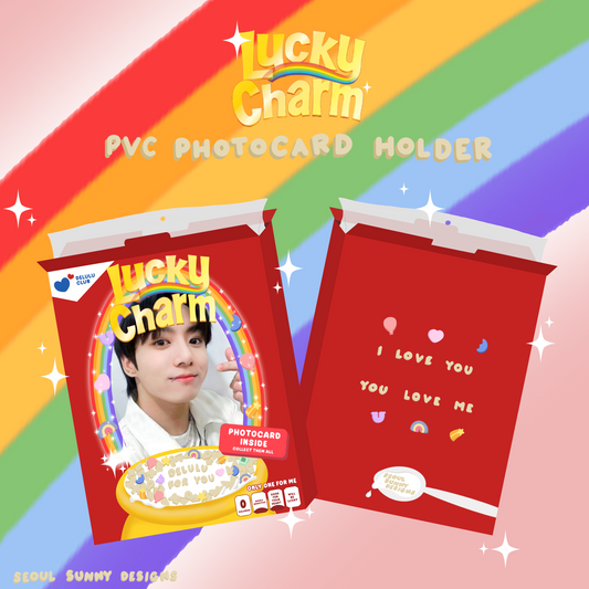 Lucky Charm PVC Photocard Holder
