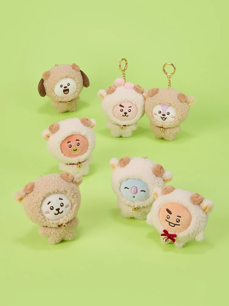 [PRE-ORDER] BT21 New Year Plush Keyring