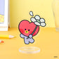 BT21 Happy Flower Acrylic Stand Decor