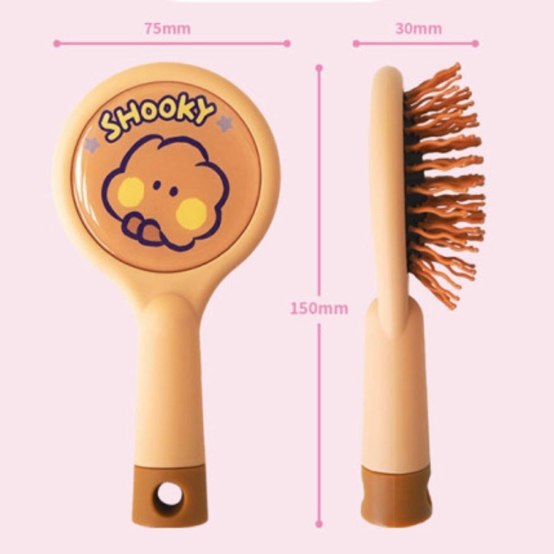 BT21 Minini Cooky Hair Cushion Brush