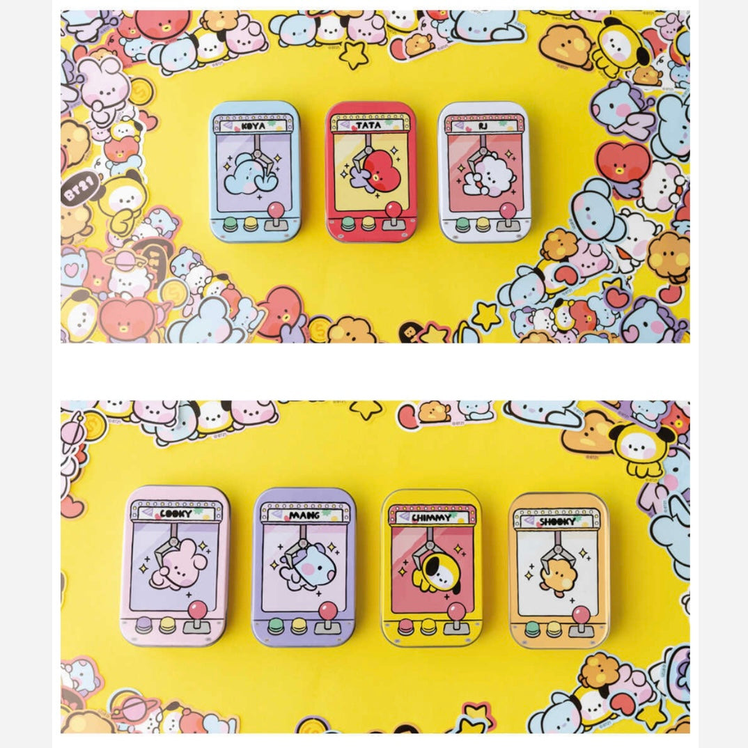 BT21 Minini Tin Case Sticker Set