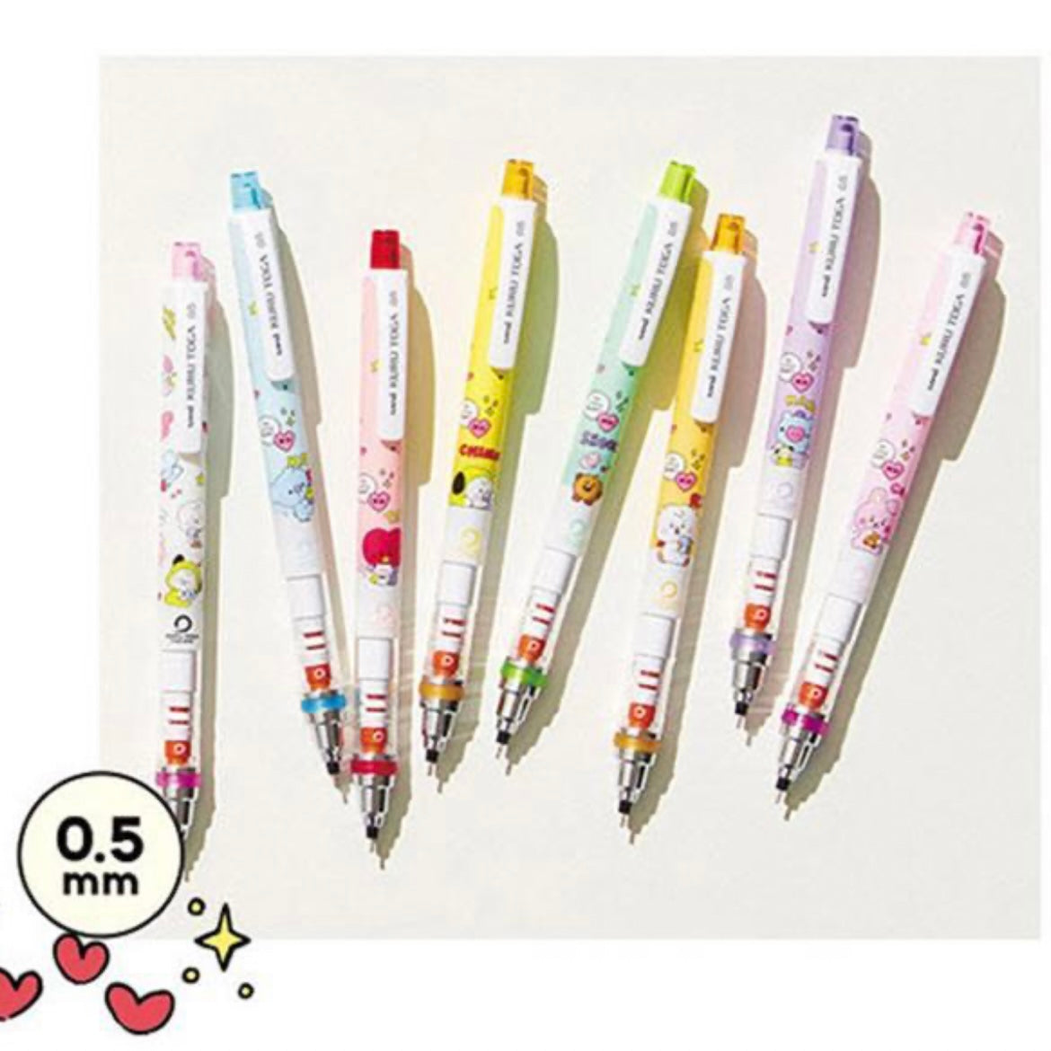 Uni Kurutoga Sharp BT21 Little Buddy Pencil – SEOUL SUNNY