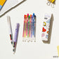 Uni Mitsubishi Style Fit Special Edition BT21 2 4 color Pen Set 8 refills