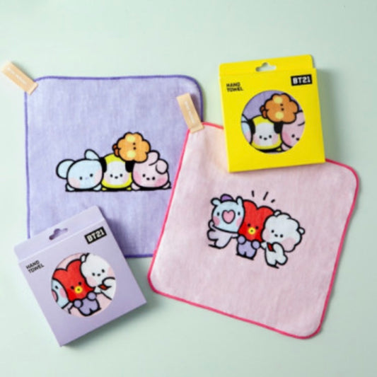 BT21 Minini Hand Towels