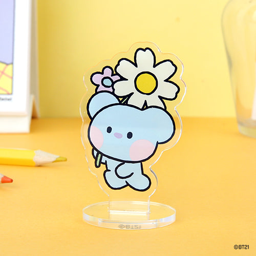 BT21 Happy Flower Acrylic Stand Decor