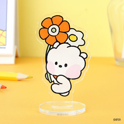 BT21 Happy Flower Acrylic Stand Decor