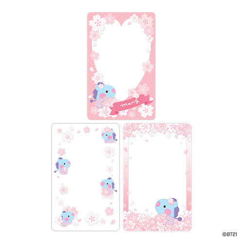 BT21 Cherry Blossom Photocard Frames