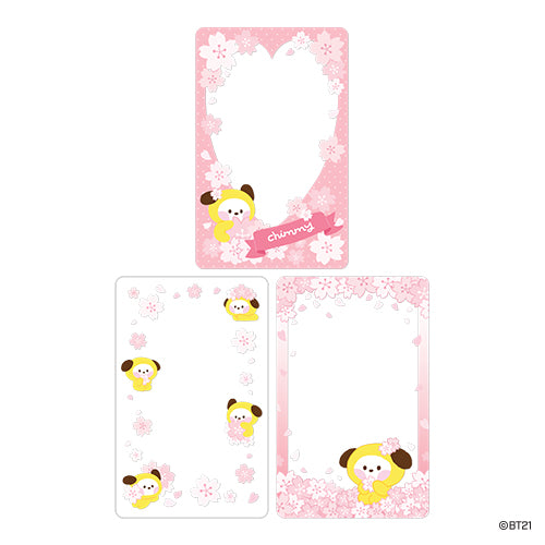 BT21 Cherry Blossom Photocard Frames