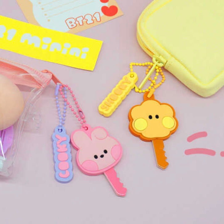 BT21 Minini Silicone Key Cover Japan Exclusive