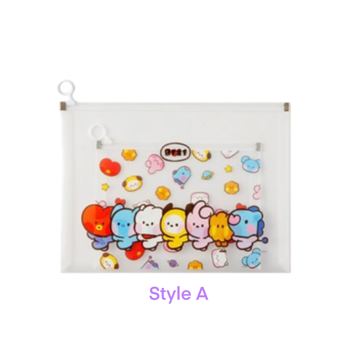 BT21 Minini Zipper Pouch Set